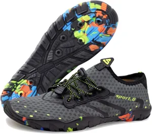 Water Shoes for Women Men, Quick Dry Barefoot Aqua Shoes Beach Swim Sports Outdoor Hiking Diving Surf