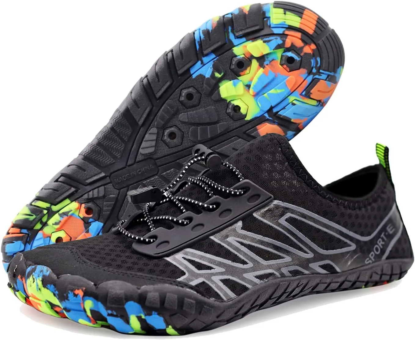 Water Shoes for Women Men, Quick Dry Barefoot Aqua Shoes Beach Swim Sports Outdoor Hiking Diving Surf
