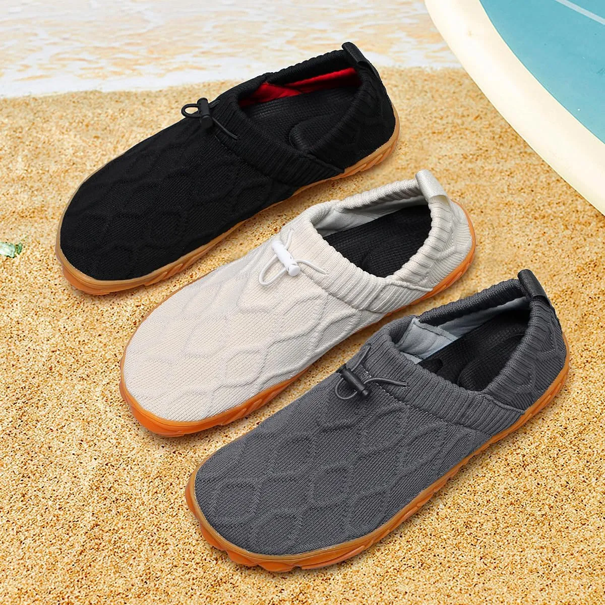 Water Shoes for Womens and Mens -Barefoot,Minimalist, Slip-On, Zero Drop,Quick-Dry,Breathable,Comfortable,Beach,Yoga,Swim,Outdoor