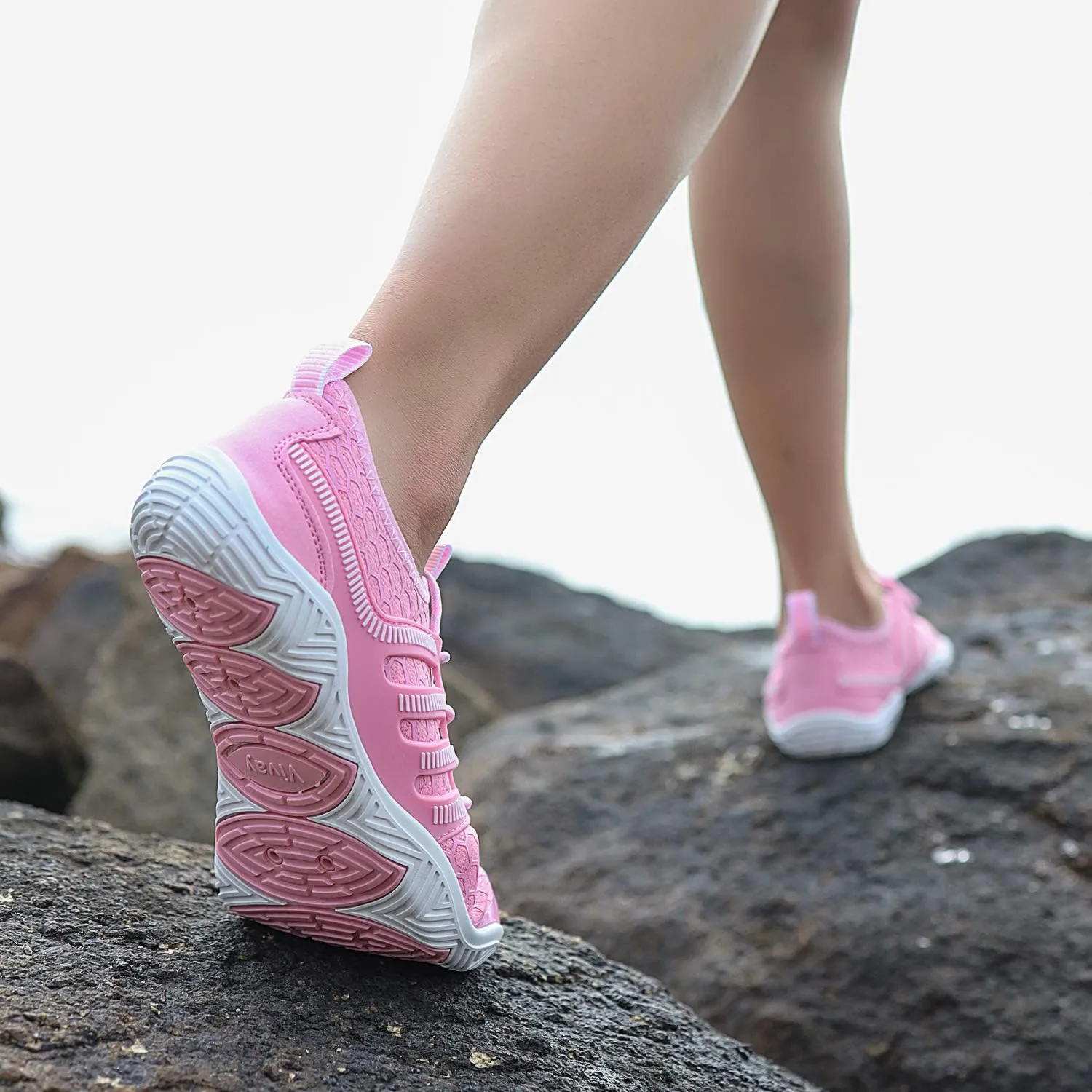 Water Shoes Mens Womens Quick Dry Barefoot Aqua Socks Diving Sports Shoes for Beach Swim Surf Pool Yoga Outdoor Trip