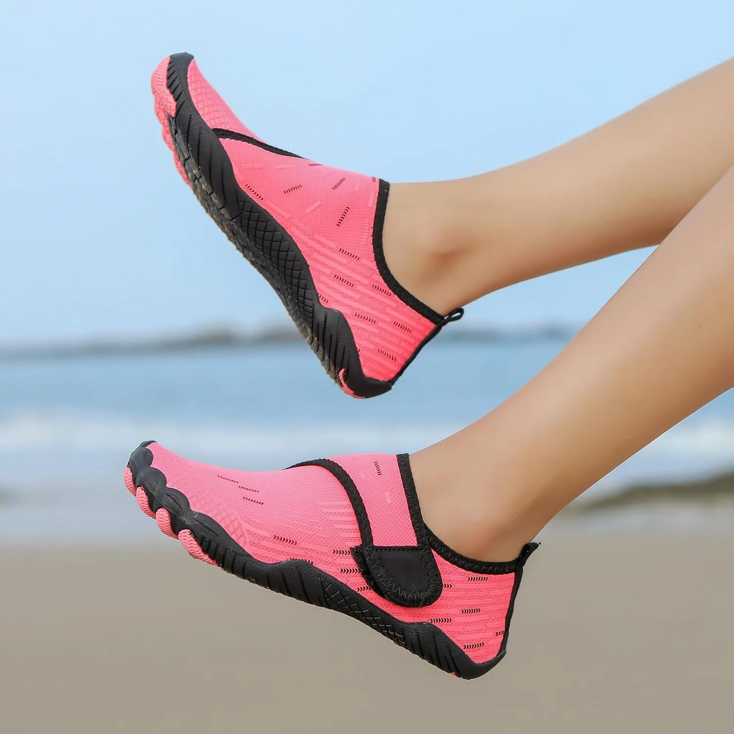Water Shoes Mens Womens Quick-Dry Barefoot Swim Beach Pool Shoes Aqua Yoga Socks for Hiking Walking Diving Surf Outdoor Water Sports