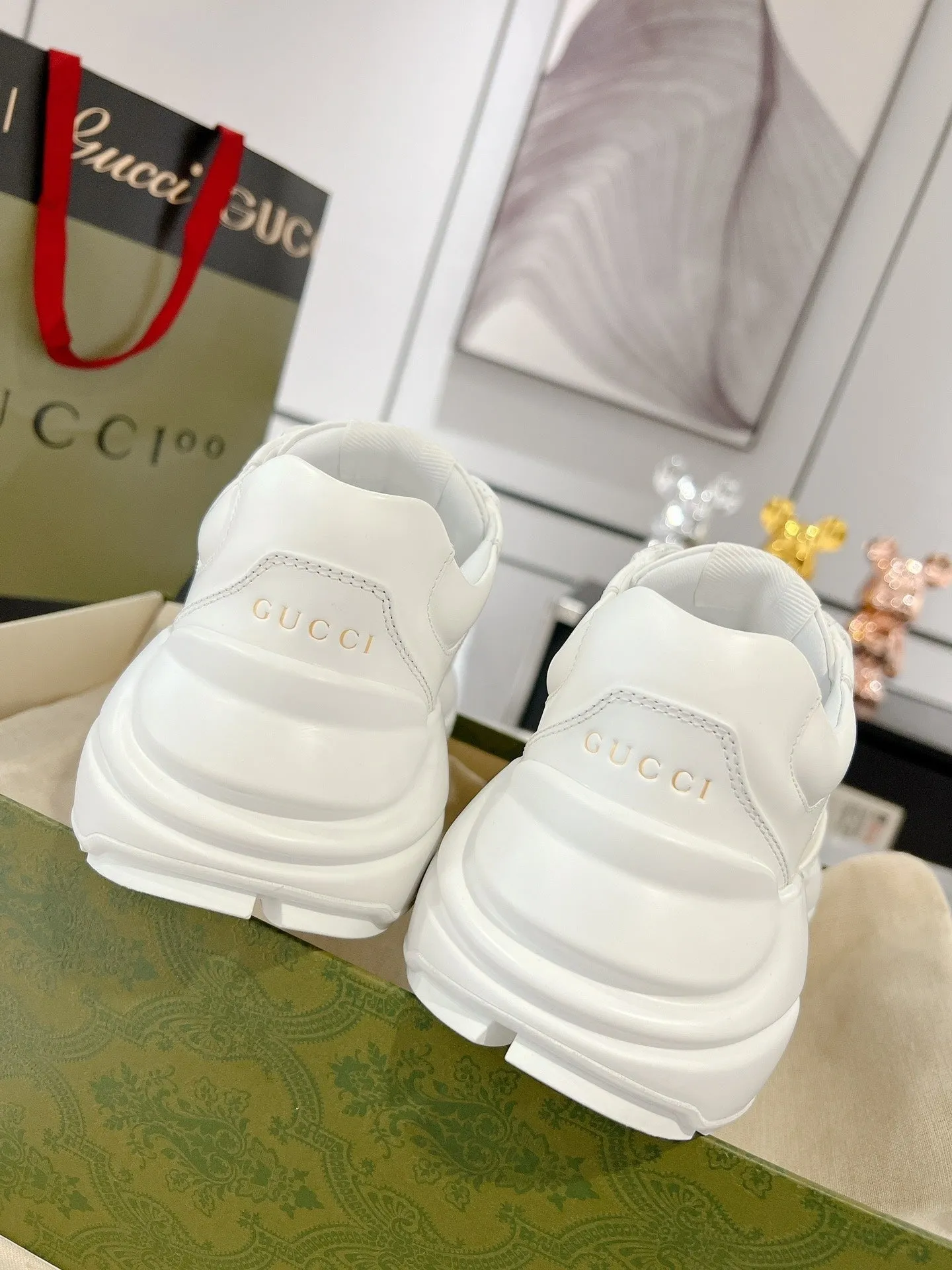White Best Best deal Rhyton GG Quick resolution Quality Gucci