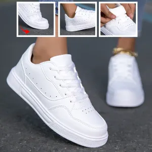 White Korean Casual Sneaker