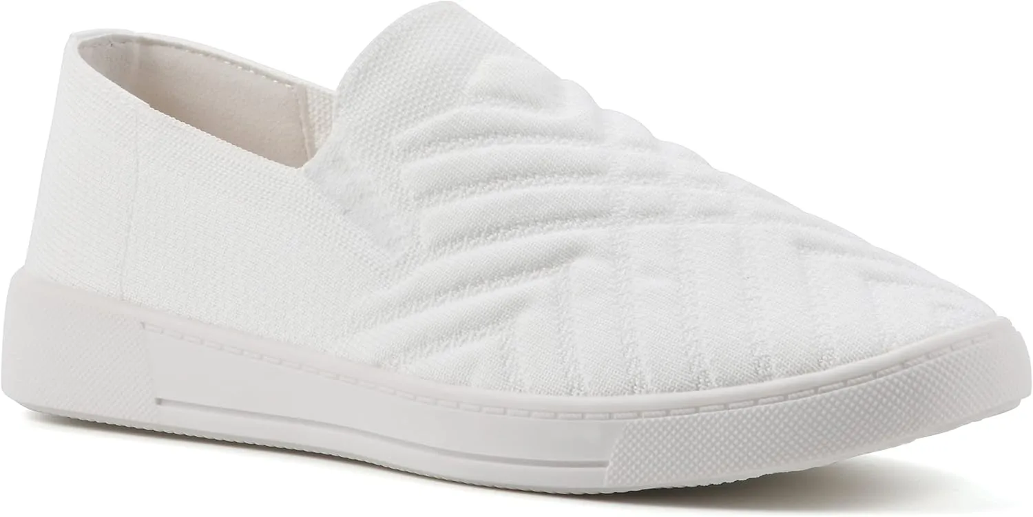 WHITE MOUNTAIN Women's Shoes Until Slip-On Sneaker
