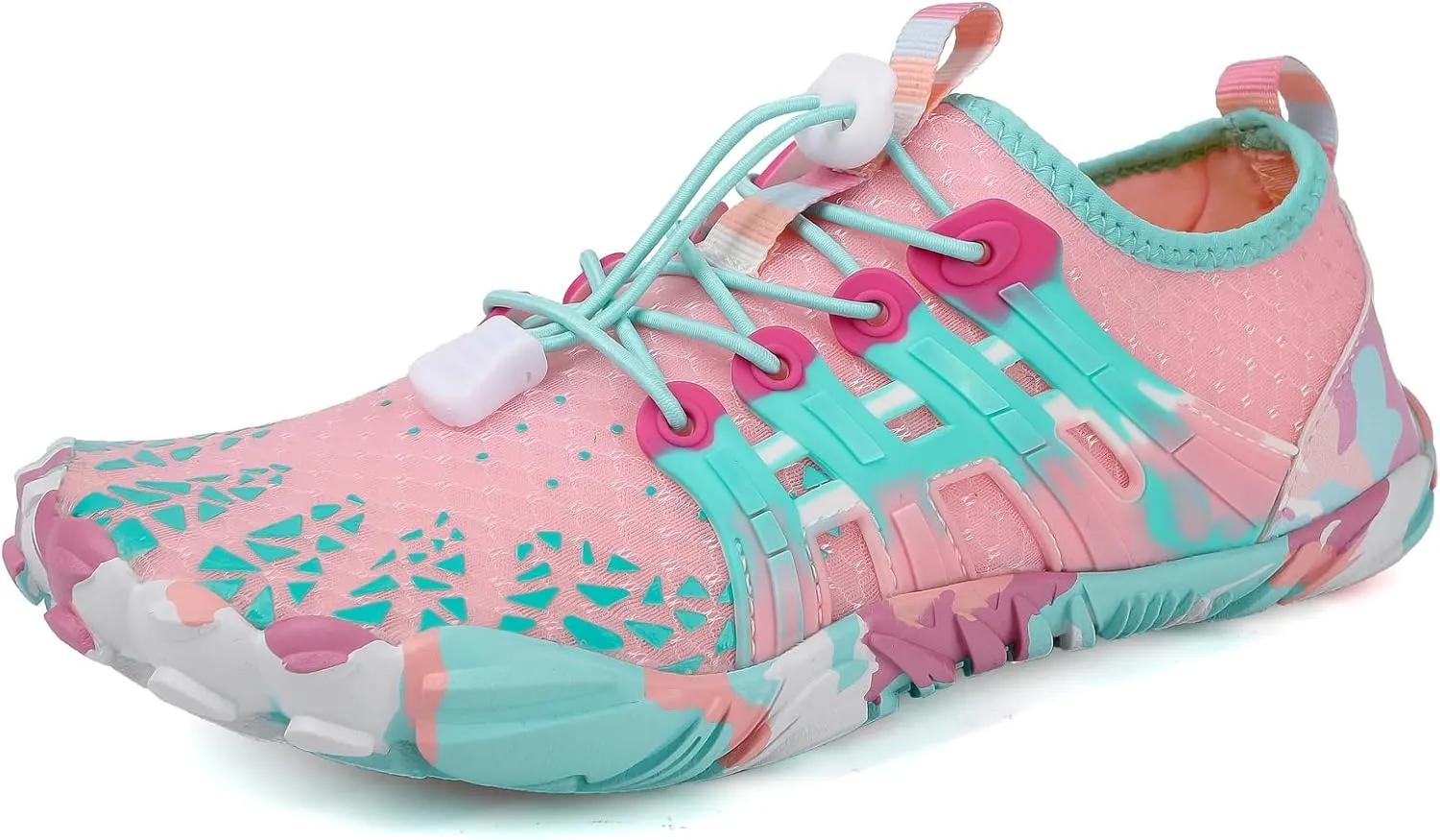 Woman Water Sports Shoes Vacation Beach Shoes Ultra Light Totally Drainage Quick-Dry Aqua Barefoot Slip-on