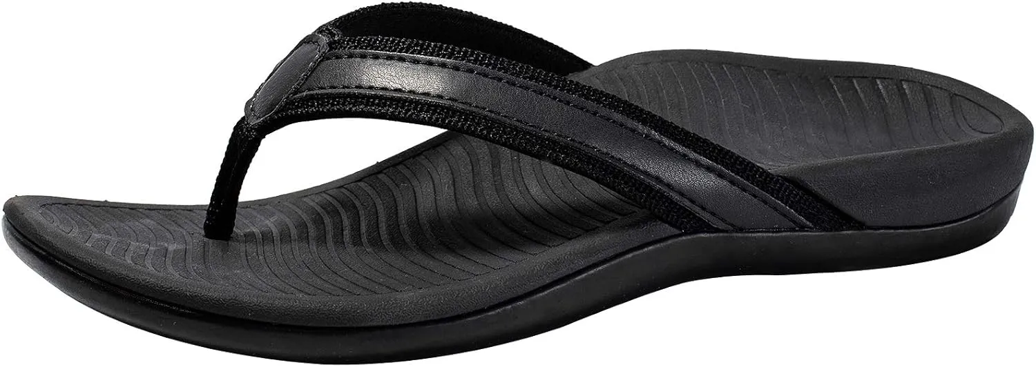 Womans Sandals Flip Flop with Orthotic For Flat Feet Plantar Fasciitis Arch Support Athletic Slide Sandals Relieve Flat Feet, High Arch,