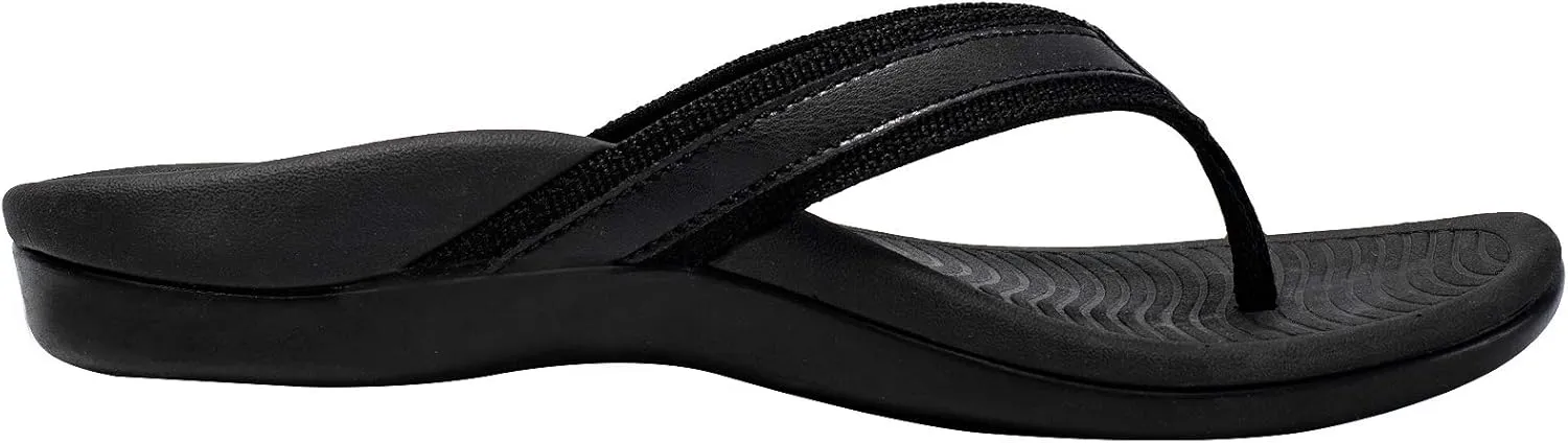 Womans Sandals Flip Flop with Orthotic For Flat Feet Plantar Fasciitis Arch Support Athletic Slide Sandals Relieve Flat Feet, High Arch,