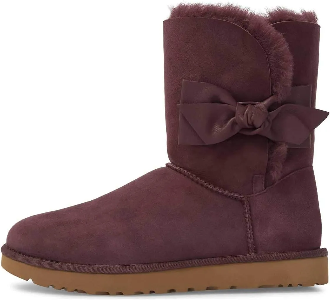 Women Mid Calf Snow Boots Warm Fur Winter Flats Booties Comfortable Casual Shoes Size 4-15 US