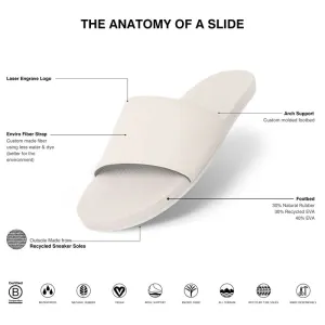 WOMEN SLIDES - SNEAKER SOLE