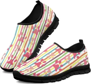 Women Slip On Sneakers Casual Low Top Flats Shoes Soft Non-Slip Walking Shoes Classic Lightweight Shoes
