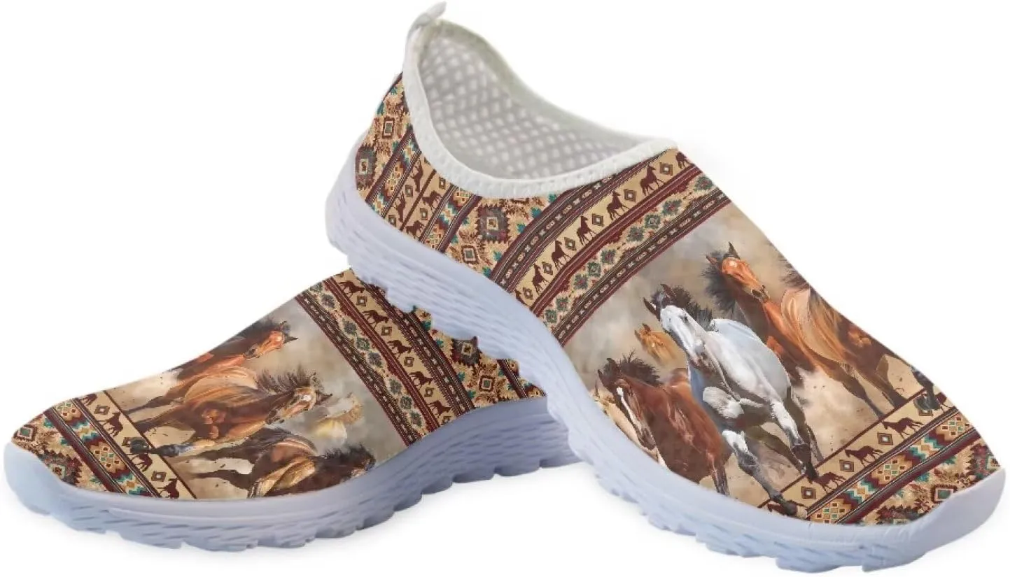 Womens Athletic Water Shoes Lightweight Quick Dry Beach Sneakers Flat Shoes