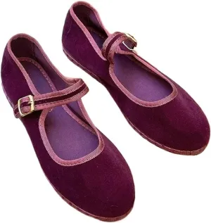 Women's Ballet Shoes Ballet Shoes for Women Hand Stitch Casual Streetwear Ballet Flats Pumps Female Solid Color Cloth Shoes for Ballet, Tap