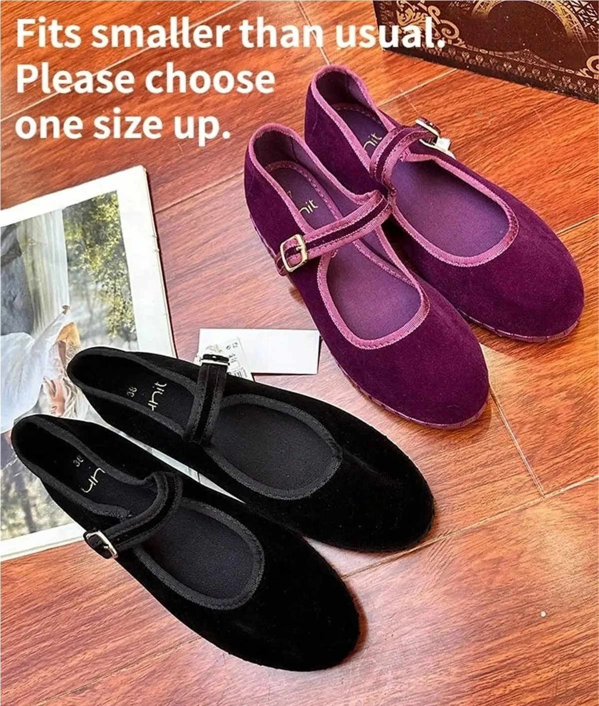 Women's Ballet Shoes Ballet Shoes for Women Hand Stitch Casual Streetwear Ballet Flats Pumps Female Solid Color Cloth Shoes for Ballet, Tap