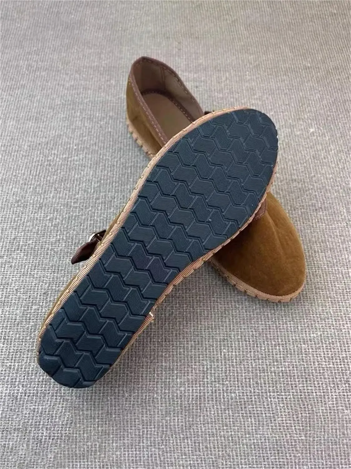 Women's Ballet Shoes Ballet Shoes for Women Hand Stitch Casual Streetwear Ballet Flats Pumps Female Solid Color Cloth Shoes for Ballet, Tap