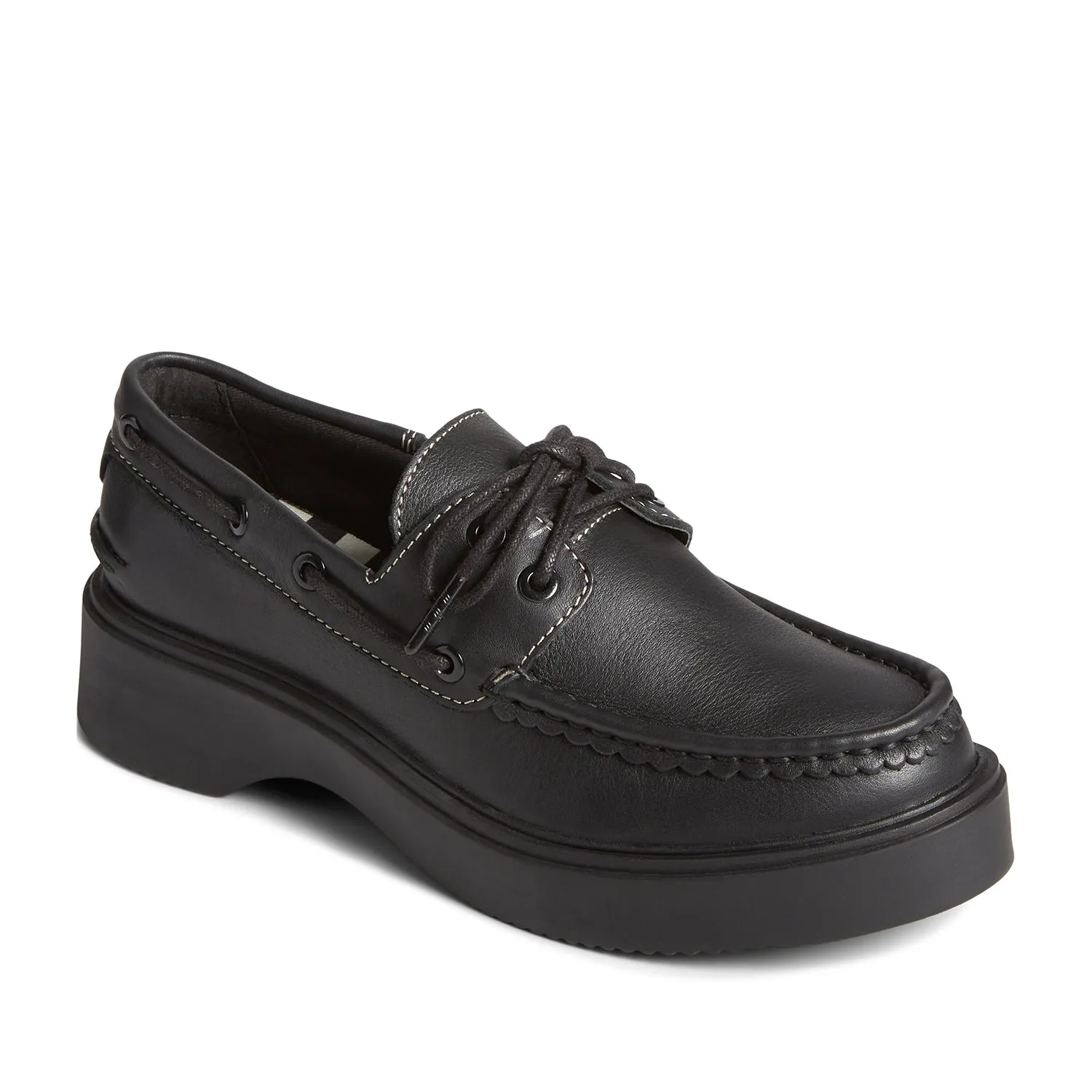 Women's Bayside Boat Shoes Topsider - Black (24F003820)