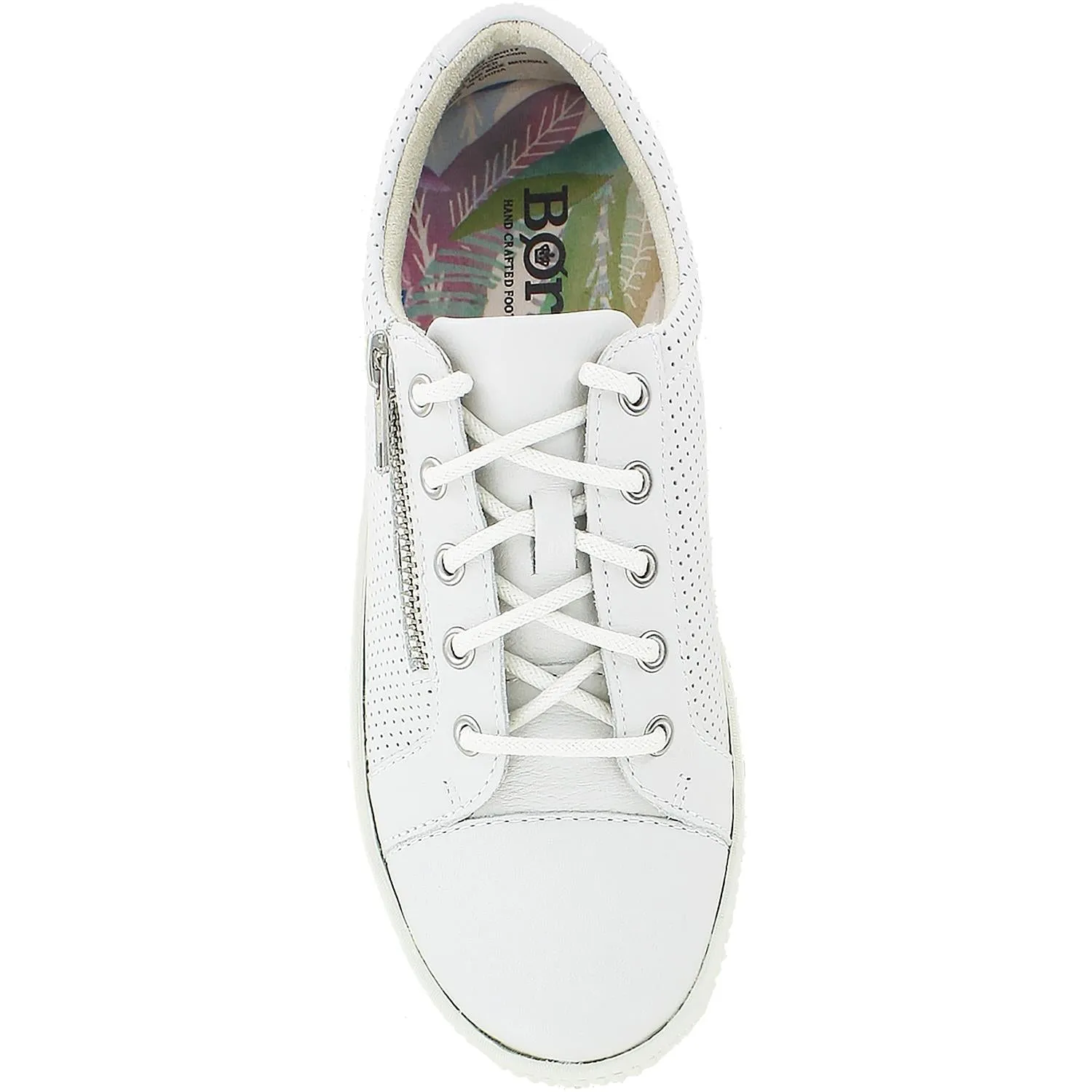 Women's Born Tamara White Perforated Leather