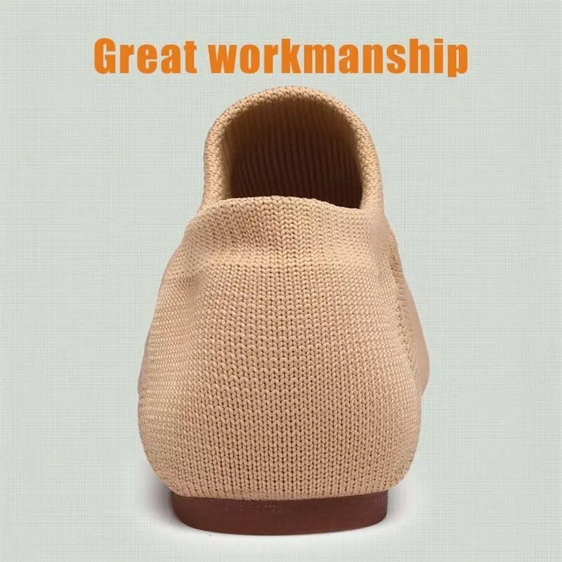 Women's Breathable Mesh Soft Dance Shoes for Yoga Ballet Exercise