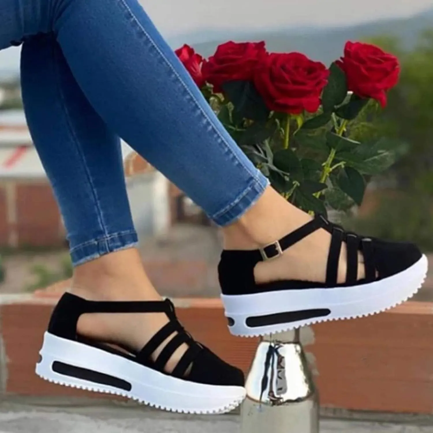 Women's Comfortable Sandals Dressy Brown Sandals for Women 2025 Casual Summer Shoes Casual Dressy