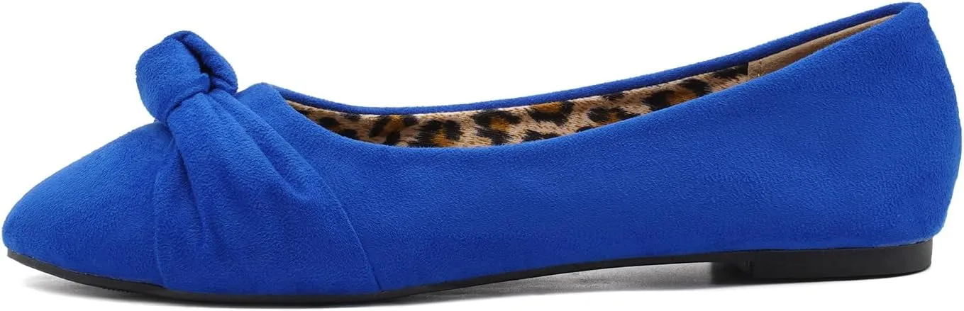 Women's flats with knot front Cute Ballet Flats for Women Casual or Dressy shoes for women Comfortable flats womens shoes