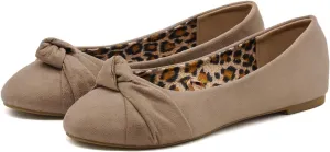 Women's flats with knot front Cute Ballet Flats for Women Casual or Dressy shoes for women Comfortable flats womens shoes