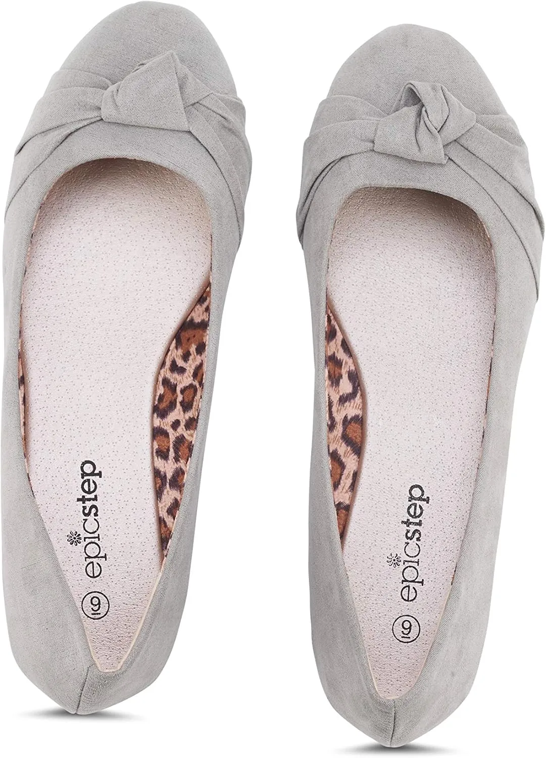 Women's flats with knot front Cute Ballet Flats for Women Casual or Dressy shoes for women Comfortable flats womens shoes
