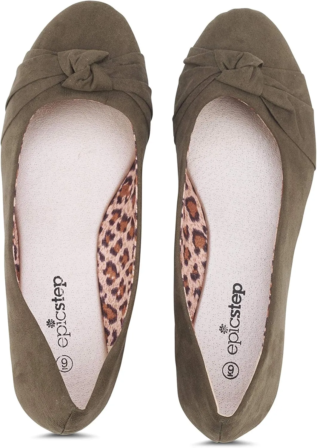 Women's flats with knot front Cute Ballet Flats for Women Casual or Dressy shoes for women Comfortable flats womens shoes