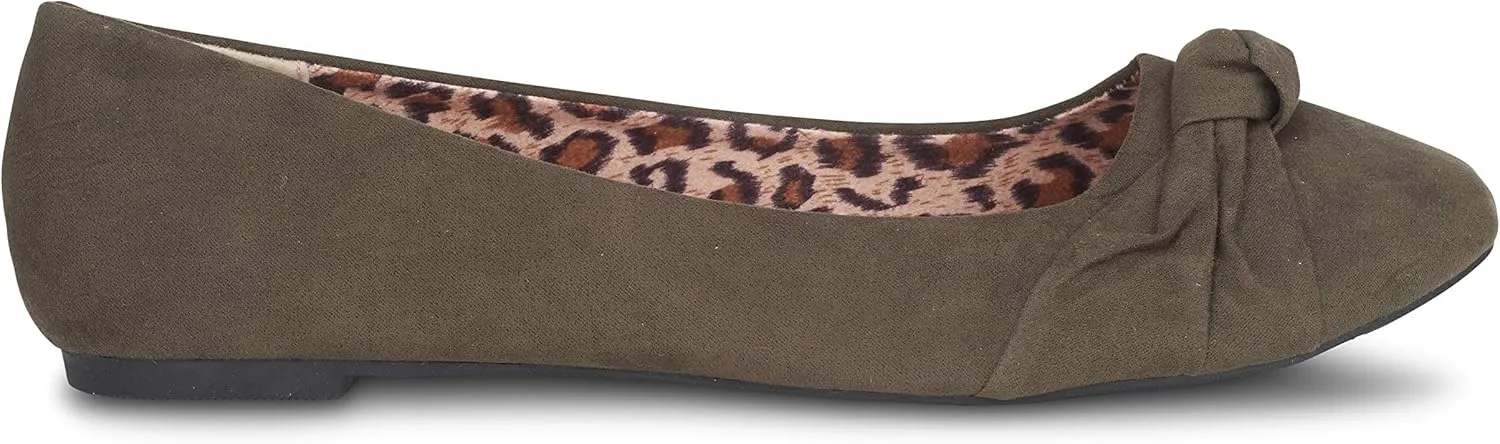 Women's flats with knot front Cute Ballet Flats for Women Casual or Dressy shoes for women Comfortable flats womens shoes
