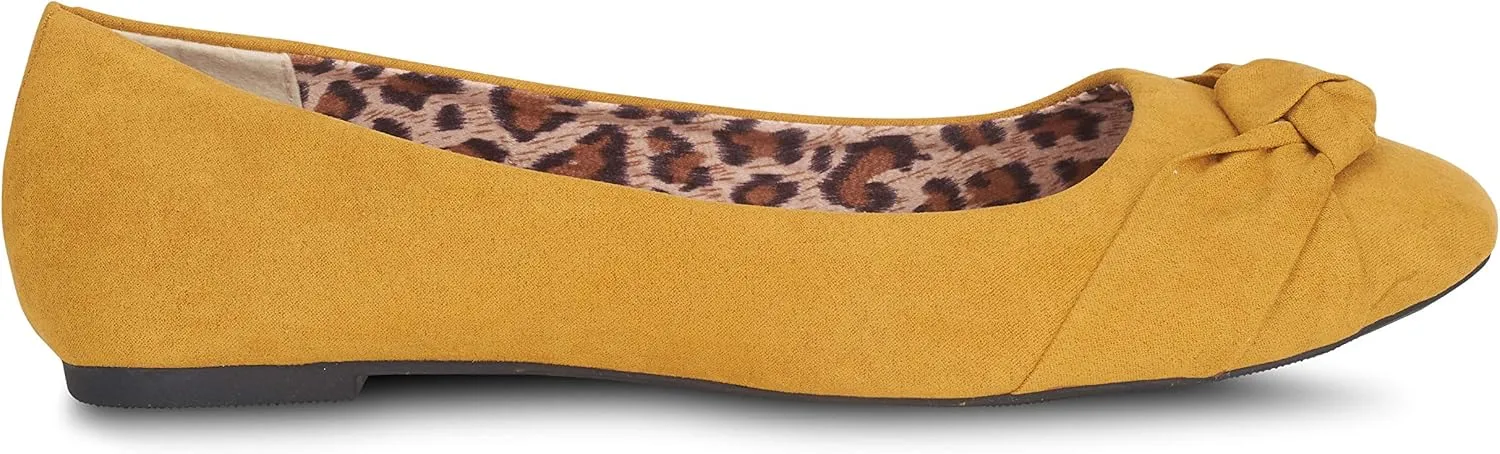 Women's flats with knot front Cute Ballet Flats for Women Casual or Dressy shoes for women Comfortable flats womens shoes