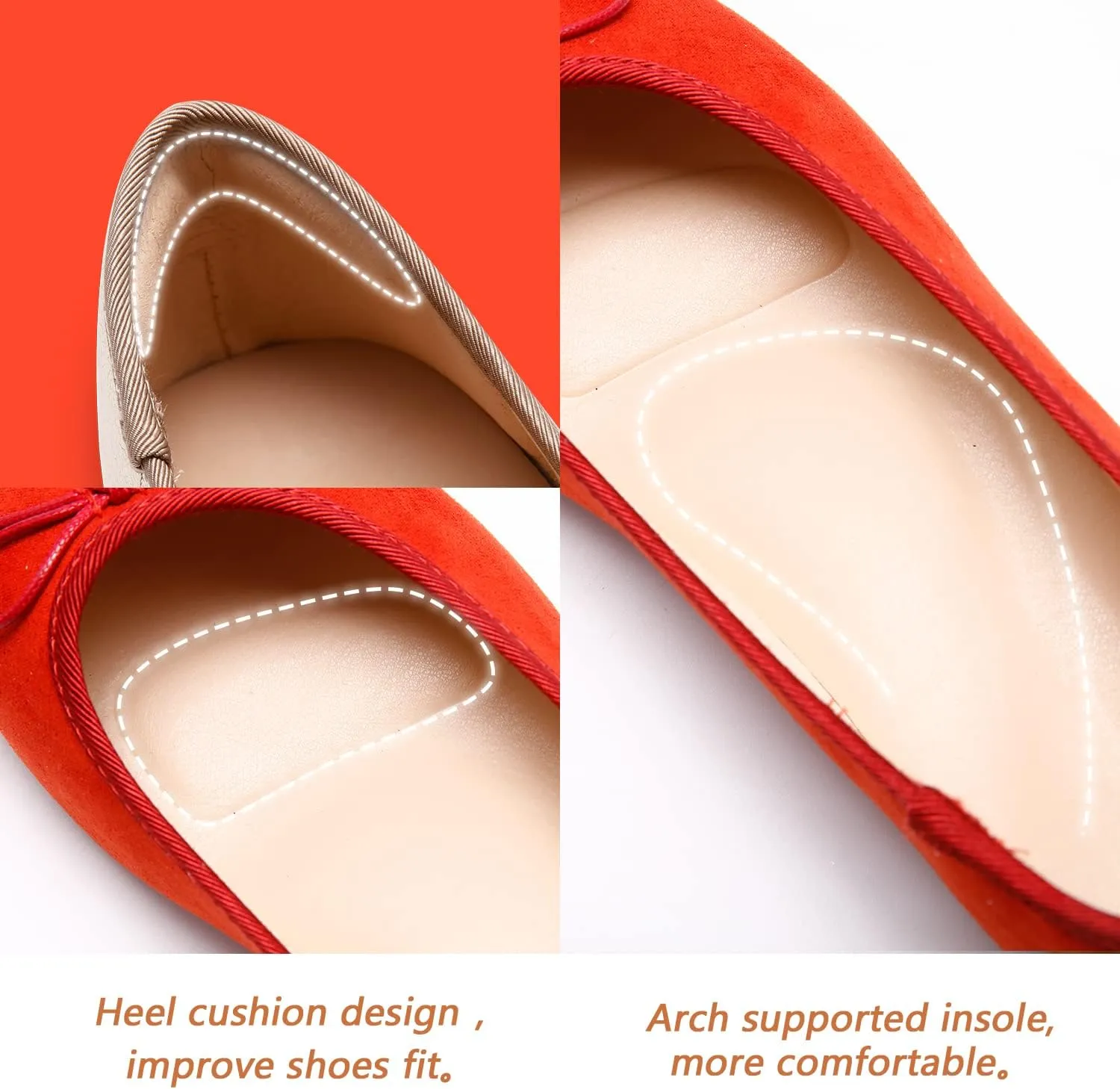 Women's Round Toe Ballet Flats Comfortable Bow Dressy Flats Shoes for Women