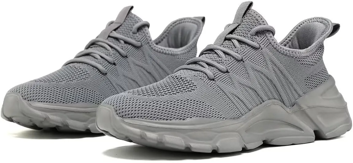 Womens Running Shoes Slip-on Walking Tennis Sneakers Lightweight Breathable Casual Soft Sole Mesh Workout Sports Shoes