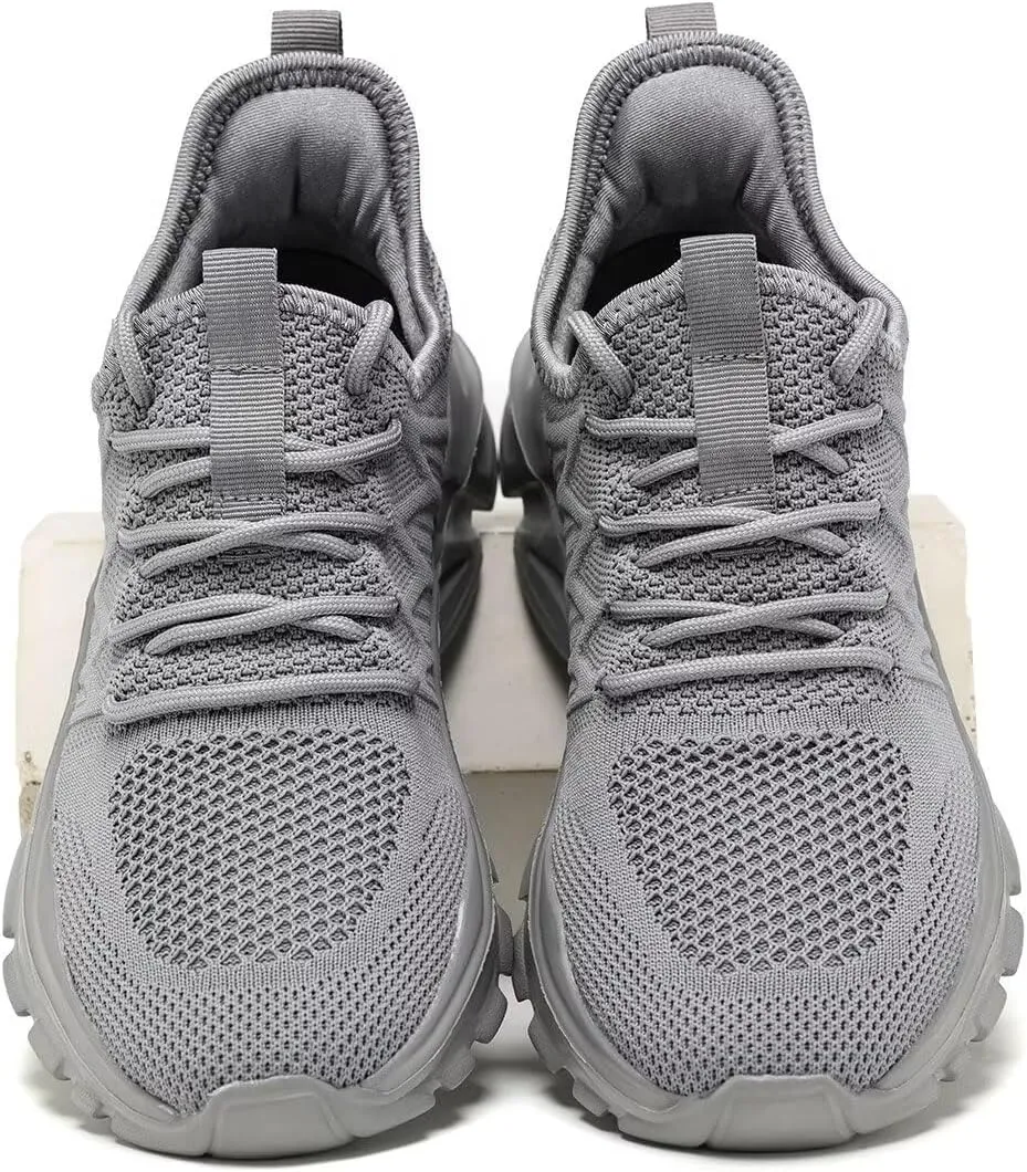 Womens Running Shoes Slip-on Walking Tennis Sneakers Lightweight Breathable Casual Soft Sole Mesh Workout Sports Shoes
