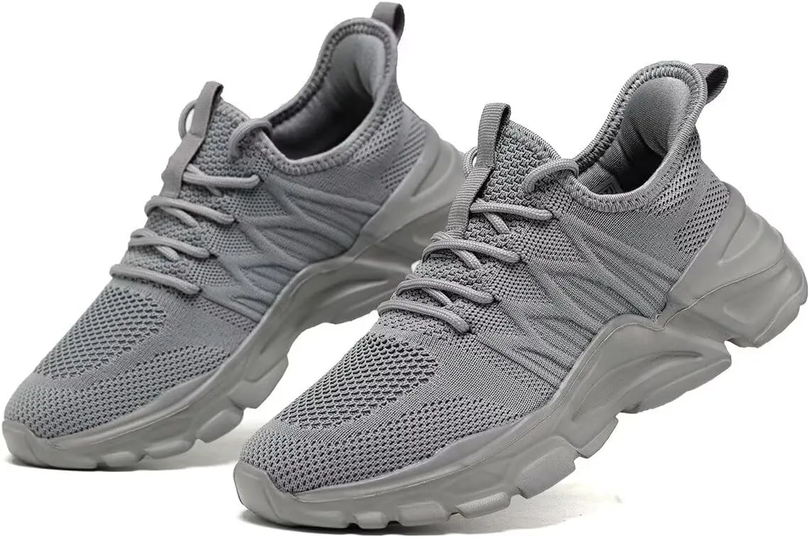 Womens Running Shoes Slip-on Walking Tennis Sneakers Lightweight Breathable Casual Soft Sole Mesh Workout Sports Shoes