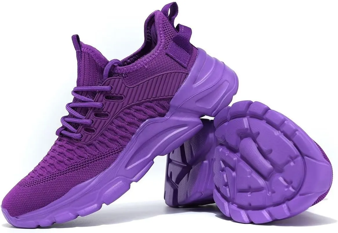 Womens Running Tennis Shoes Slip on Ladies Walking Fashion Athletic Sneakers Work Gym Comfort Lightweight Mesh Soft Sole