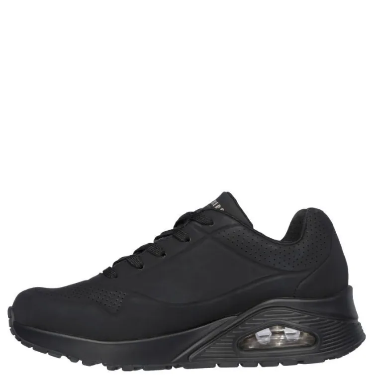 Womens Skechers Uno - Stand On Air Black