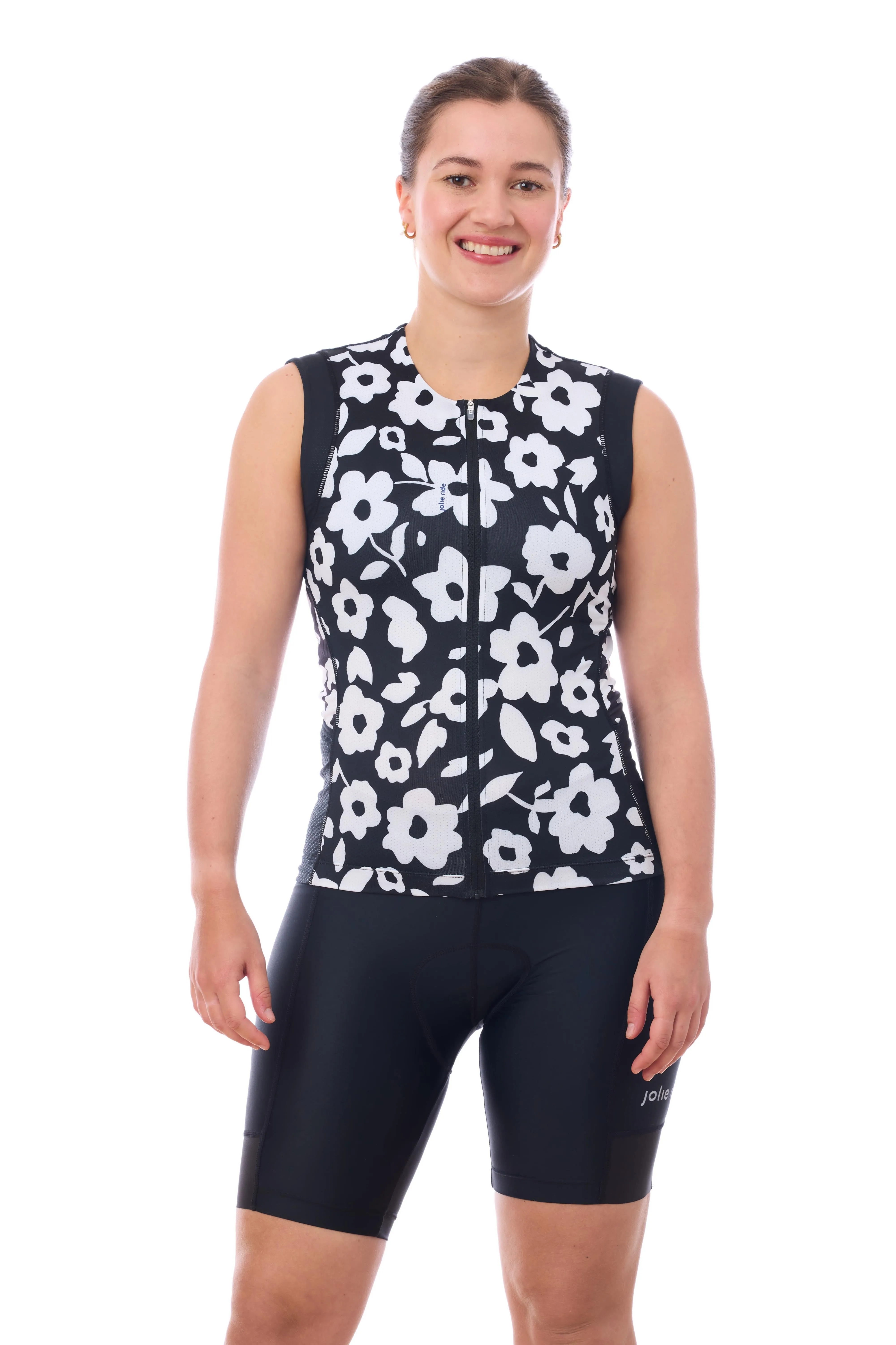 Women's Sleeveless Cycling Jersey - UPF 50  and Quick-Dry Fabric