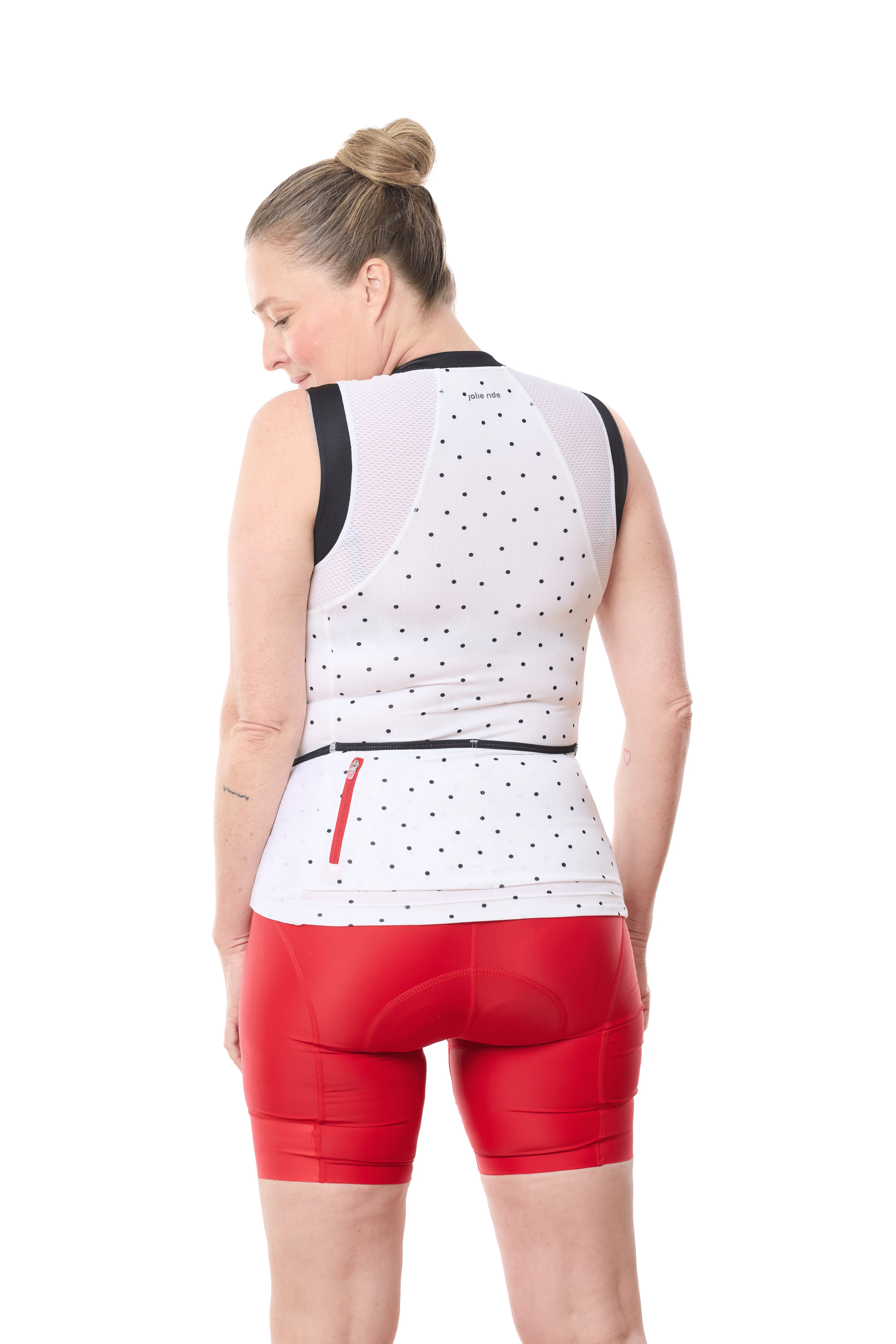 Women's Sleeveless Cycling Jersey - UPF 50  and Quick-Dry Fabric