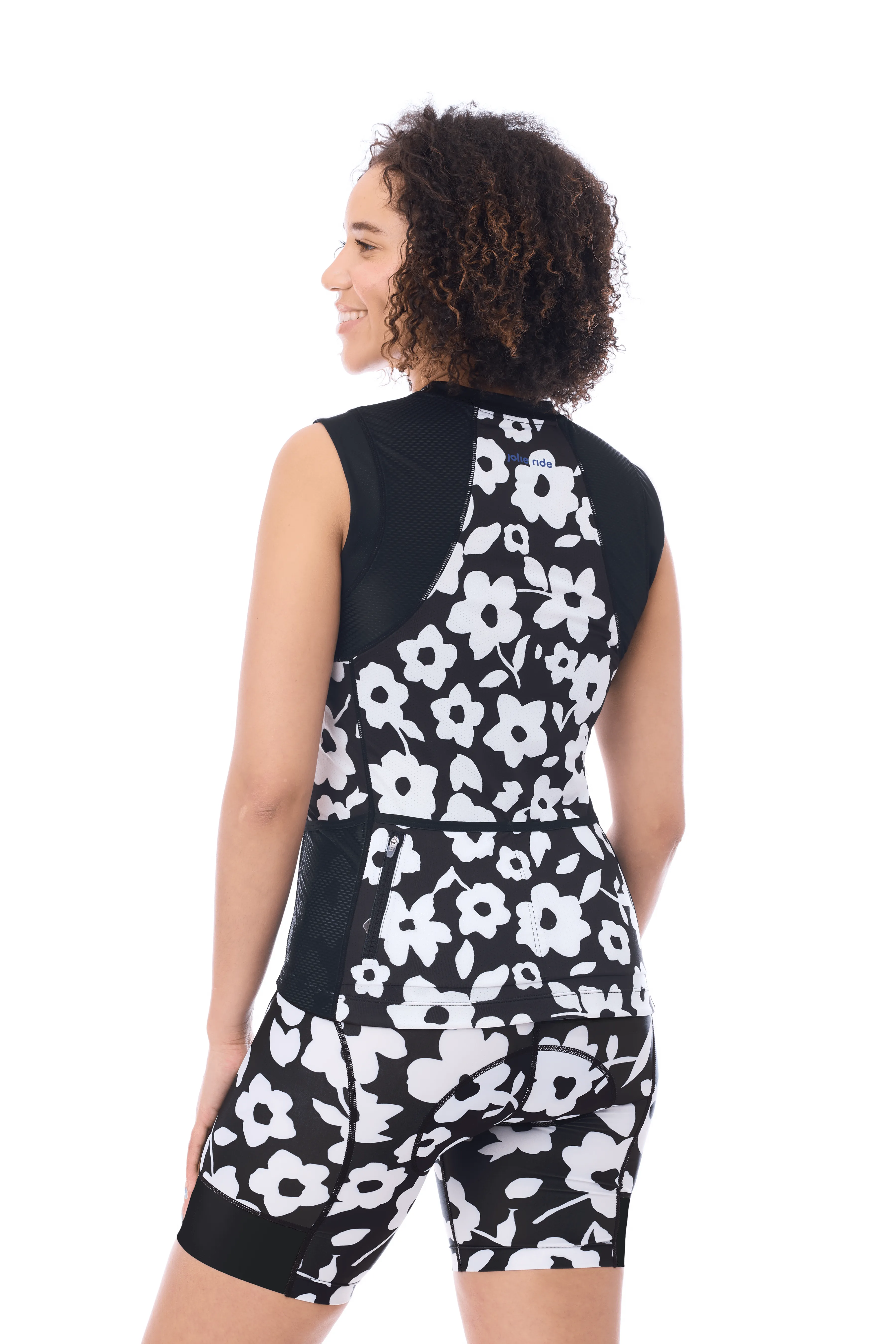 Women's Sleeveless Cycling Jersey - UPF 50  and Quick-Dry Fabric