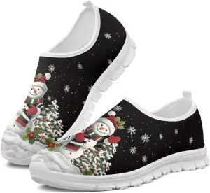 Women's Slip On Loafers Soft Comfort Causal Walking Shoes Low Top Non Slip Outdoor Sports Running Sneakers US 5.5-11.5
