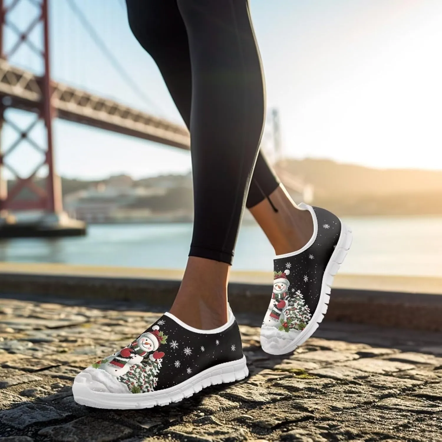 Women's Slip On Loafers Soft Comfort Causal Walking Shoes Low Top Non Slip Outdoor Sports Running Sneakers US 5.5-11.5