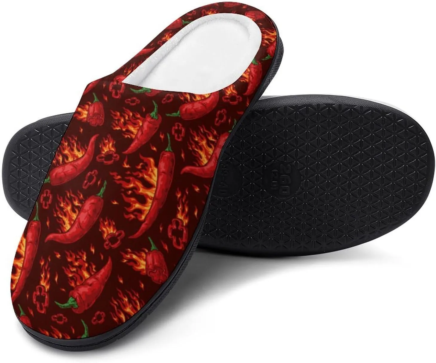 Womens Slippers Soft Bedroom Slip-On Shoes Ladies Halloween Cute Ghosts Slippers Cotton House Slippers Indoor Outdoor