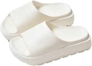 Women'S Summer Non-Slip Thick-Soled Slides/Slippers Fashion Comfort Flip Flops For Outdoor Beach Trip