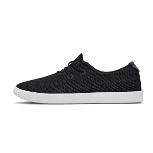 Women's Tree Skippers - Jet Black (White Sole)