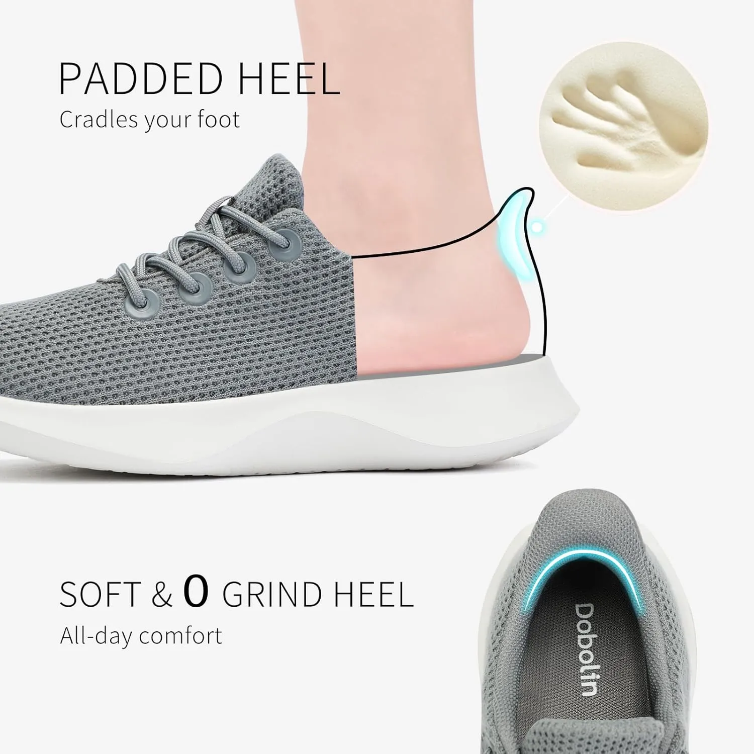 Womens Walking Shoes with Arch Support, Slip on Sneakers Women Fashion Sneakers, Tennis Shoes Comfortable Orthopedic