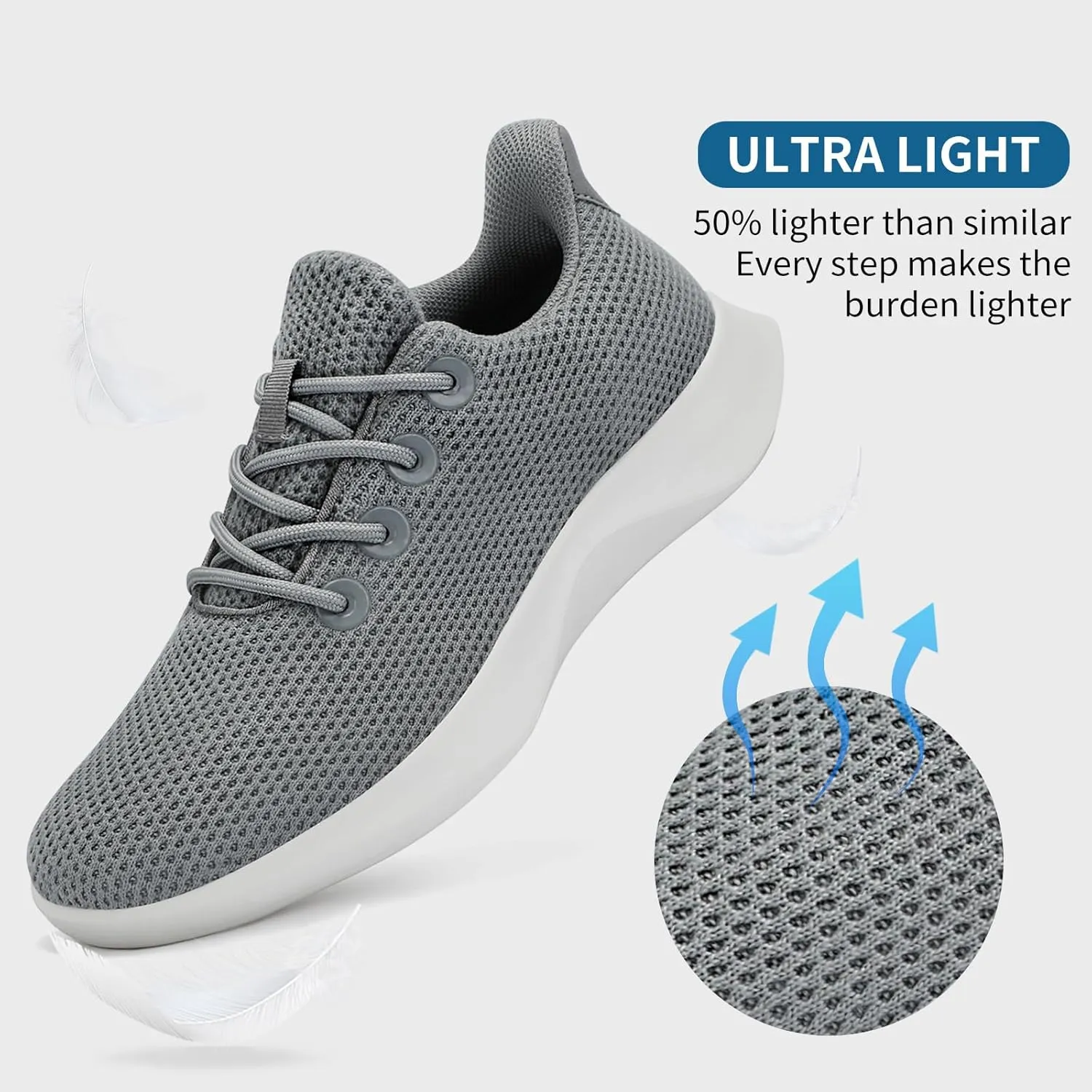 Womens Walking Shoes with Arch Support, Slip on Sneakers Women Fashion Sneakers, Tennis Shoes Comfortable Orthopedic