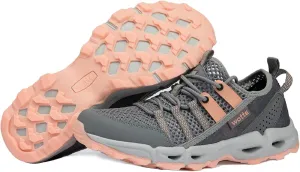 Womens Water Hiking Shoes Light Travel Quick Dry Mesh Outdoor Non-Slip Sneakers Aqua Shoes