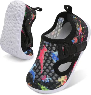 XIHALOOK Toddler Water Shoes for Boys Girls Kids Quick Dry Aqua Skin Barefoot for Beach Swim Pool River