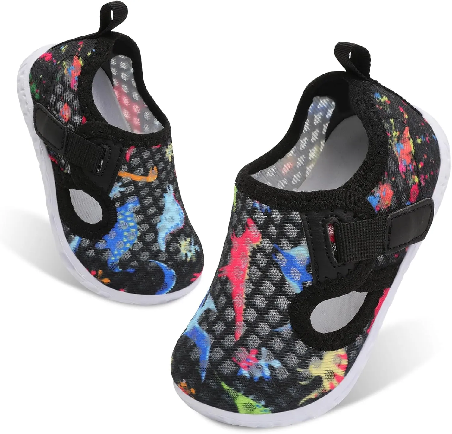 XIHALOOK Toddler Water Shoes for Boys Girls Kids Quick Dry Aqua Skin Barefoot for Beach Swim Pool River