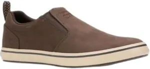 XTRATUF Sharkbyte Men’s Nubuck Leather Deck Shoes, Chocolate (22501), 8.5, Men's