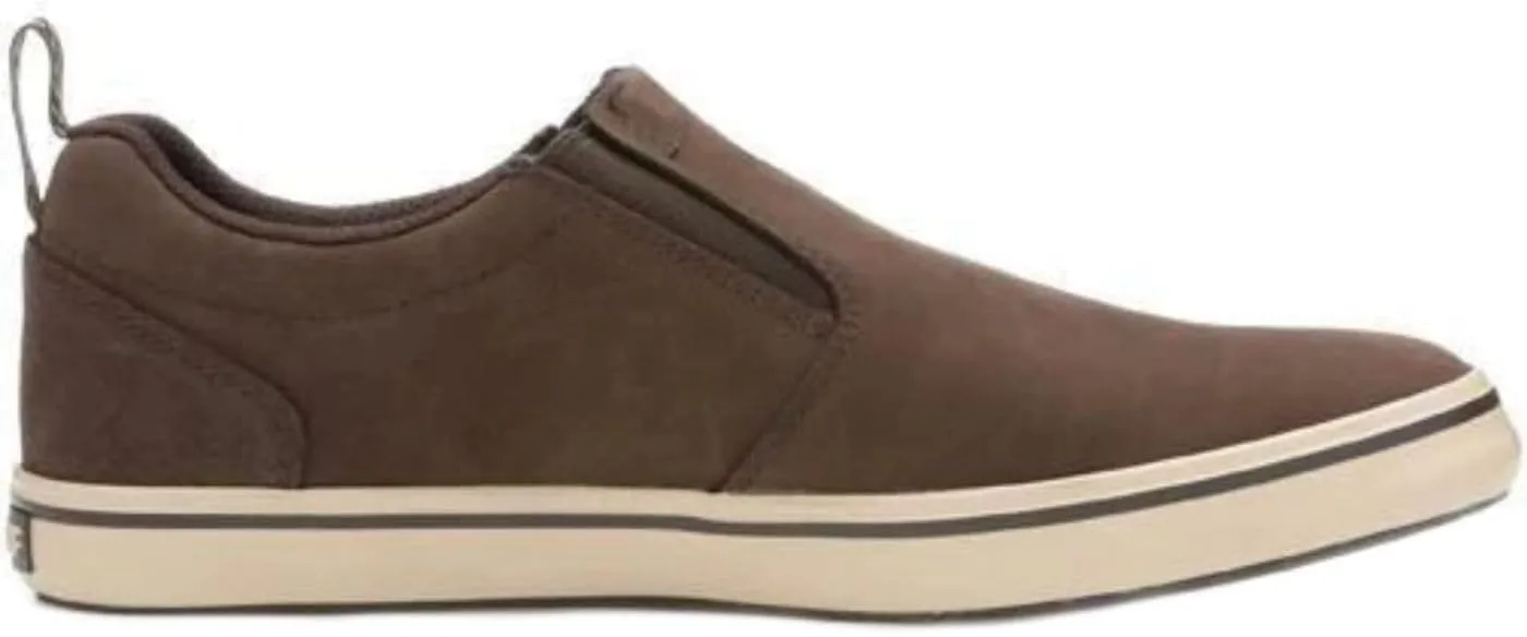 XTRATUF Sharkbyte Men’s Nubuck Leather Deck Shoes, Chocolate (22501), 8.5, Men's