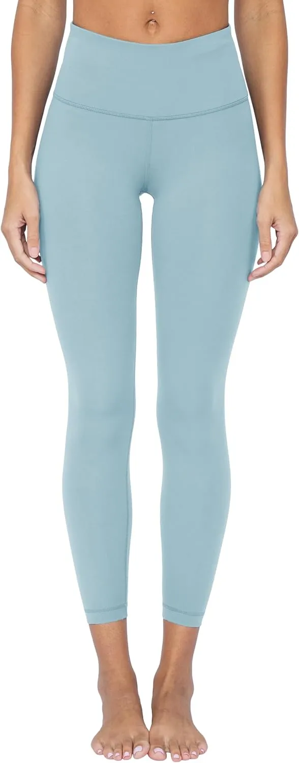 Yogalicious High Waist Ankle Legging Squat Proof Criss Cross V-Back Pant